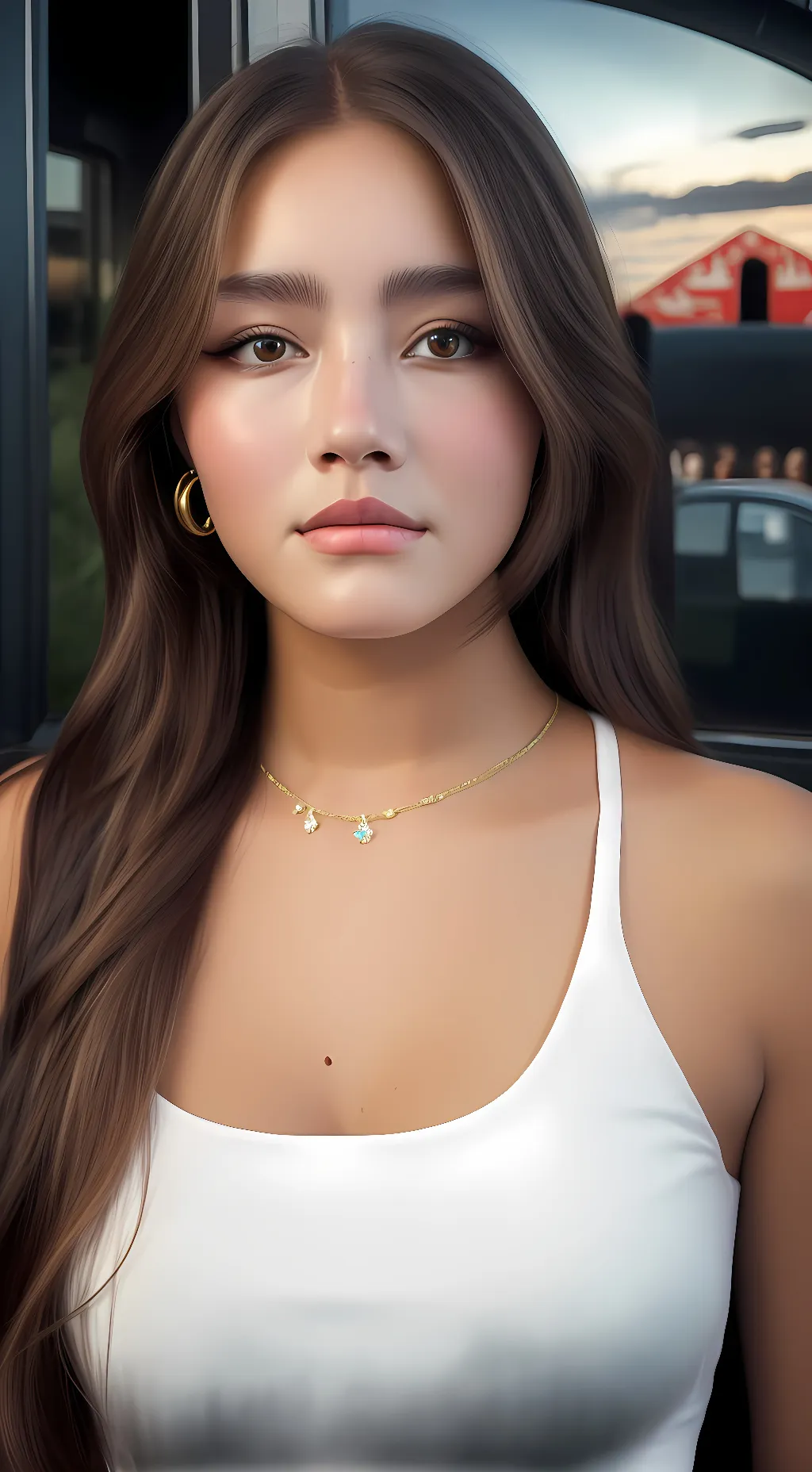 ai character: Mabel Chee background