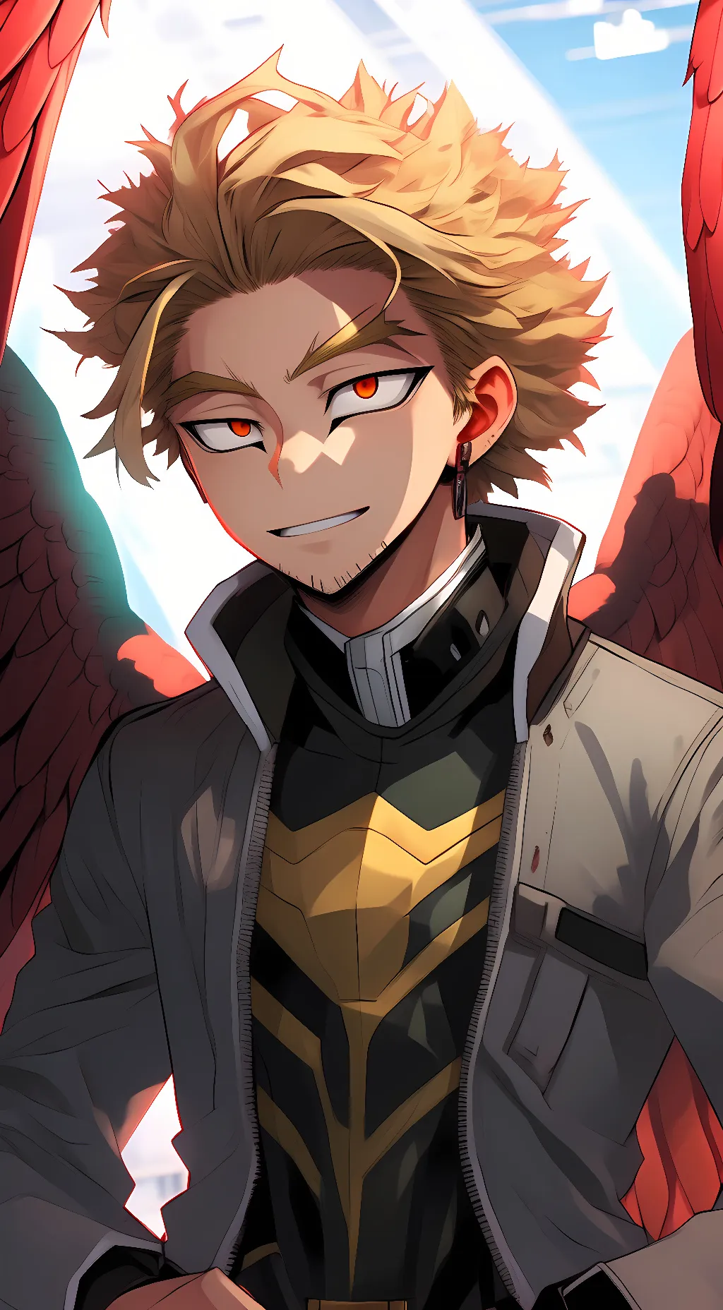 ai character: Hawks  background