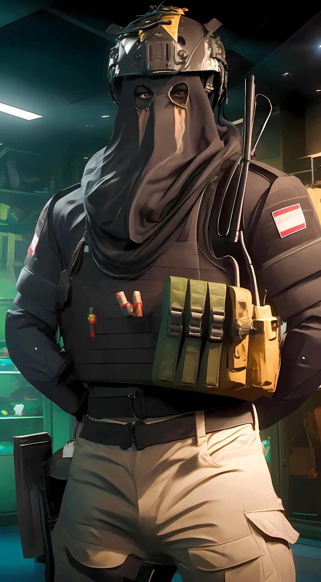 ai character: König  background