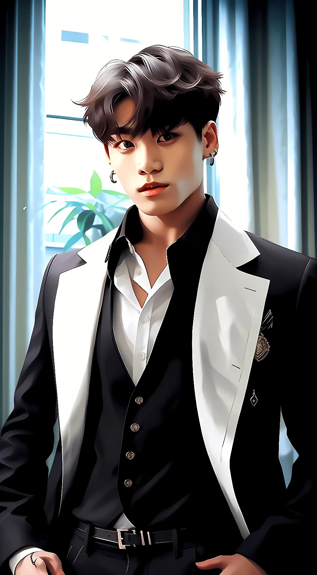 ai character: Jungkook  background