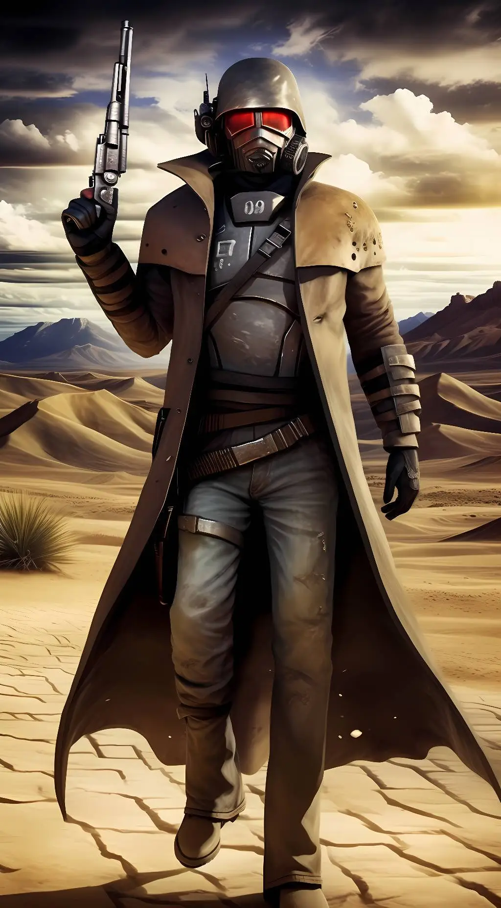 ai character: Dagen Caldor  background