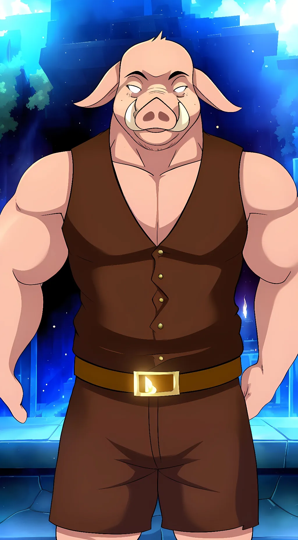 ai character: Piglin background