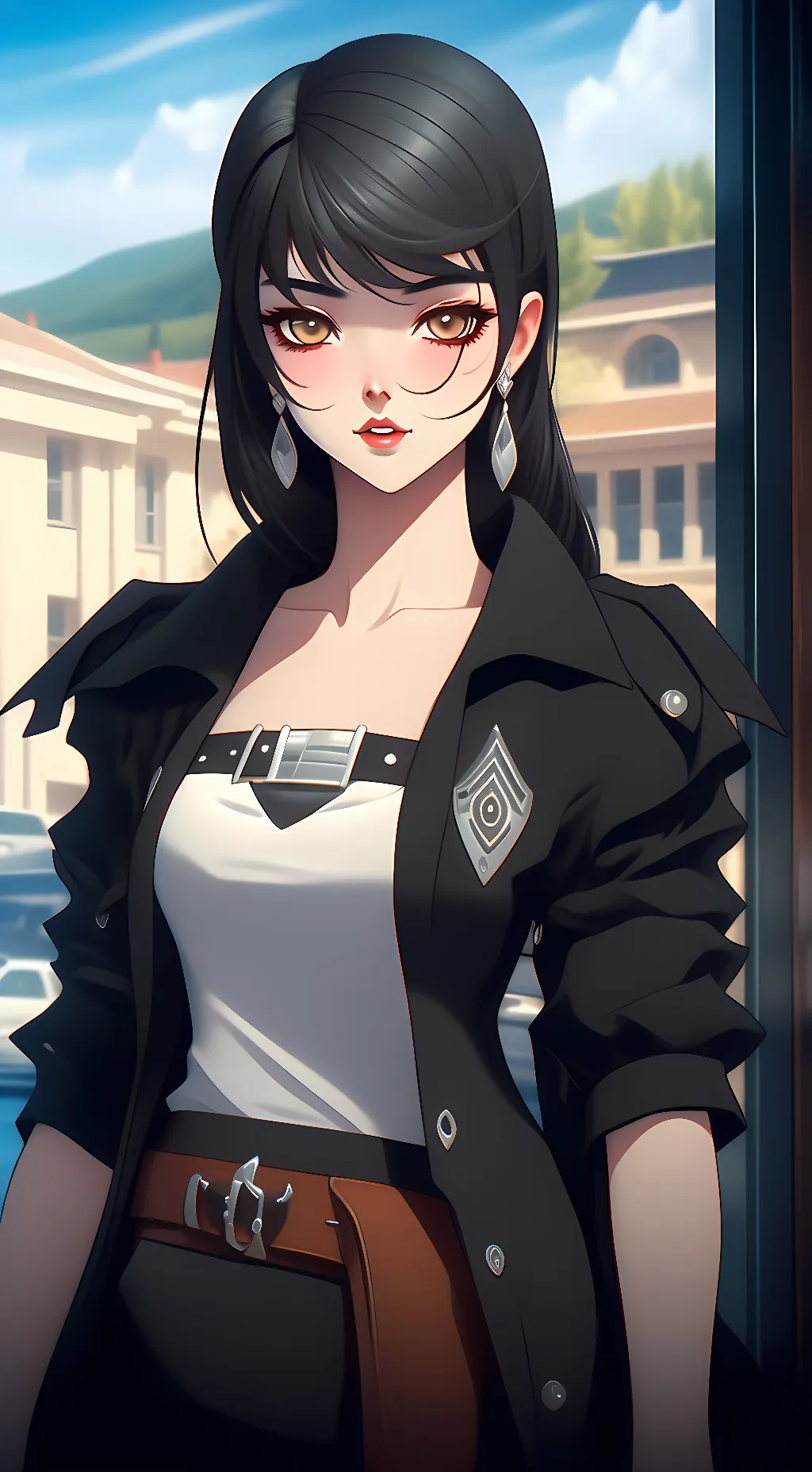 ai character: Velvet Crow background