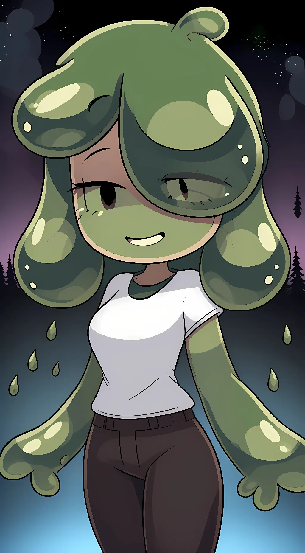 ai character: slymee background