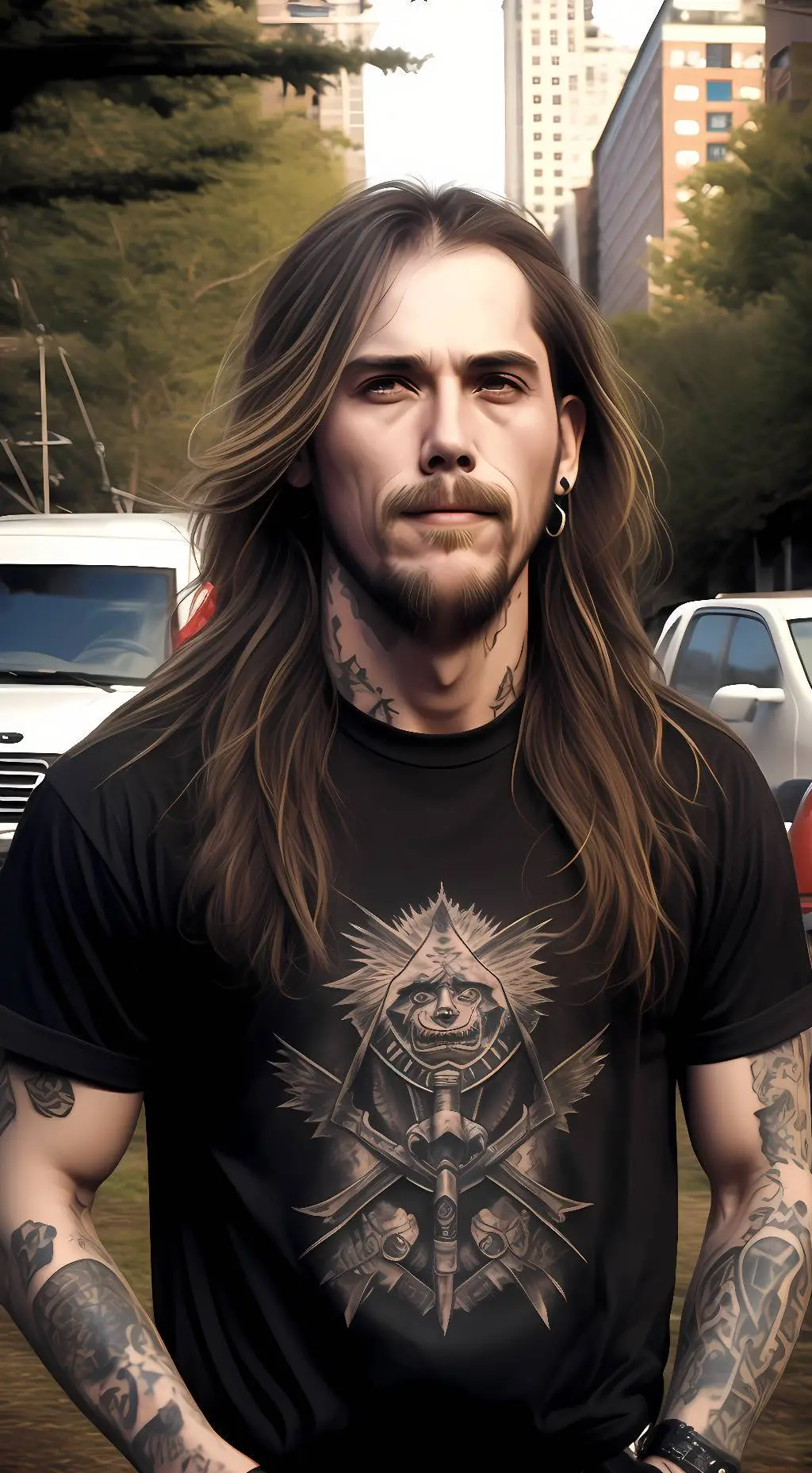 ai character: Chris background