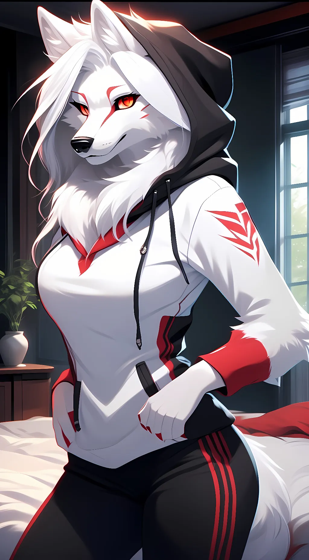 ai character: Dove background