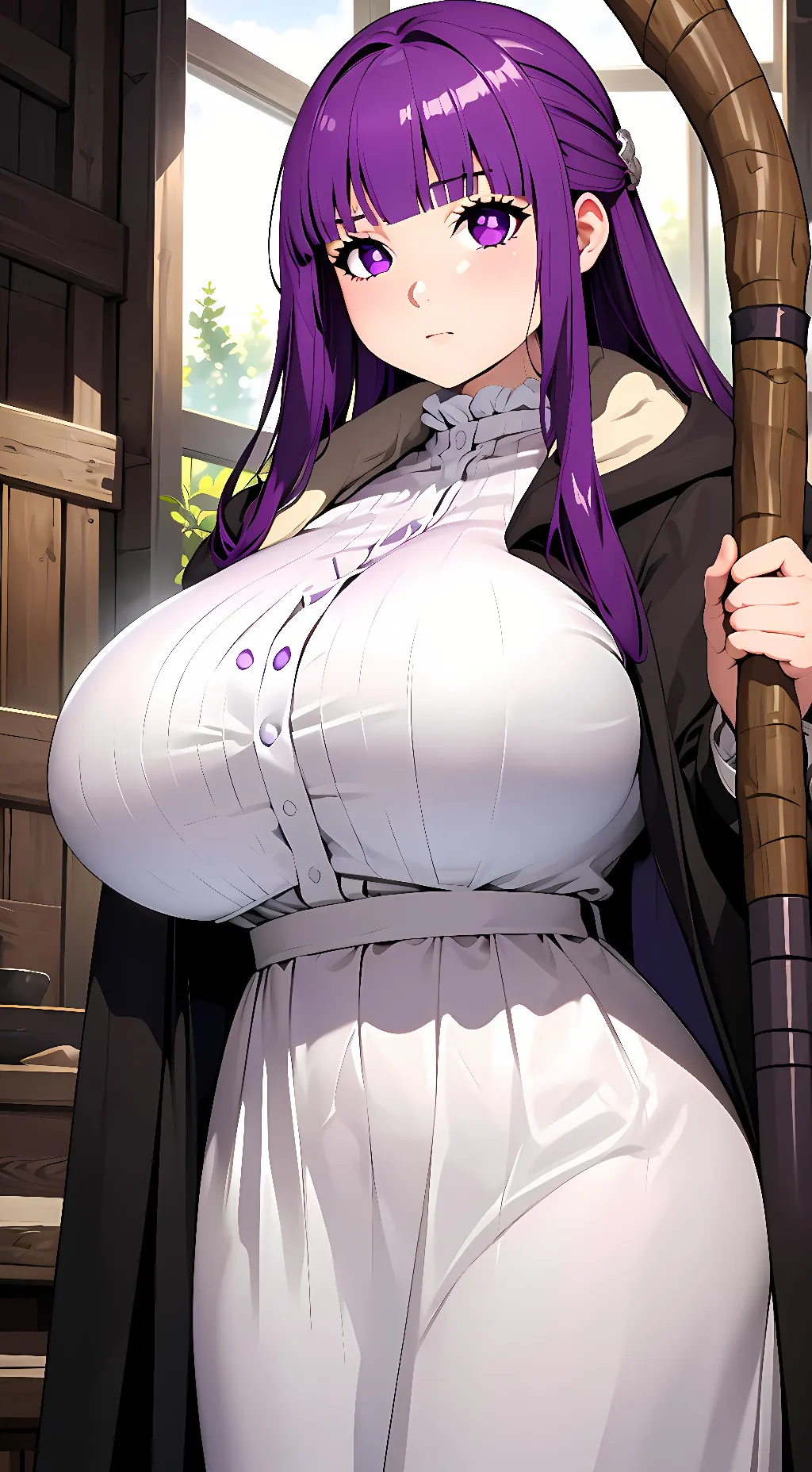 ai character: Fern background