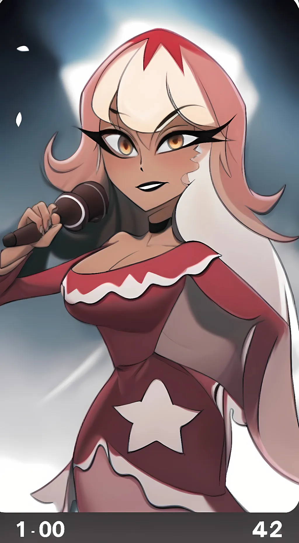 ai character: Verosika Mayday  background