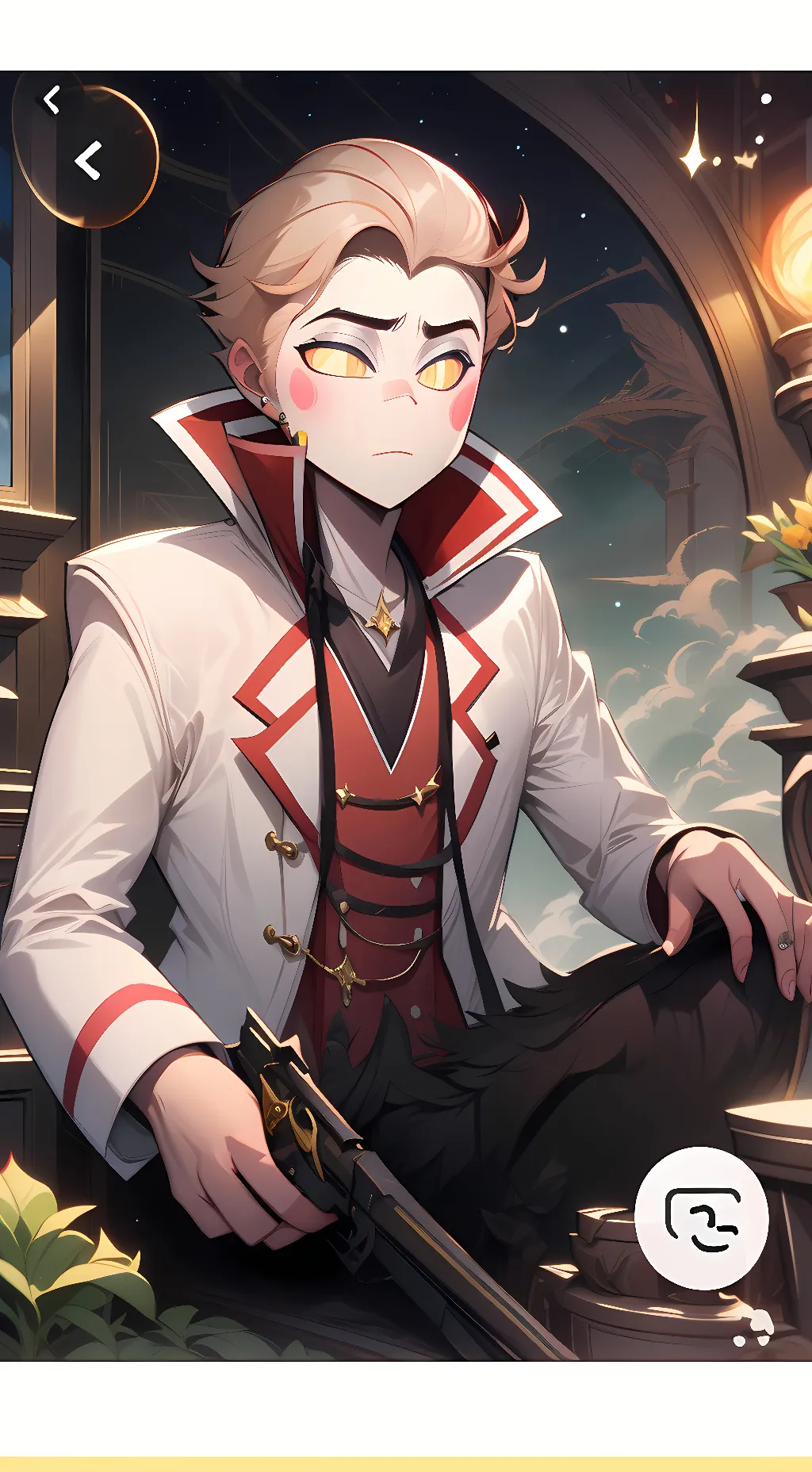 ai character: Lucifer M. background