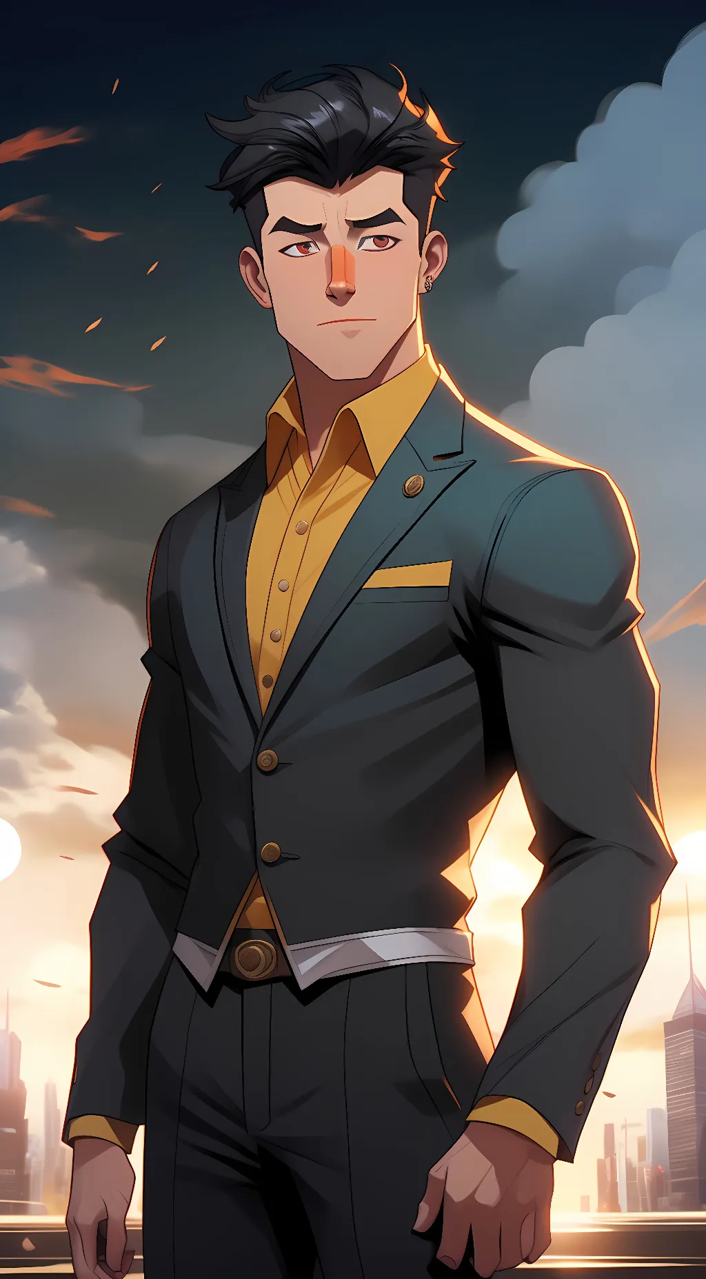 ai character: Mark Grayson background