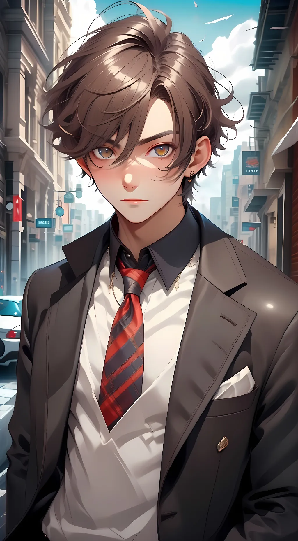 ai character: Alex background