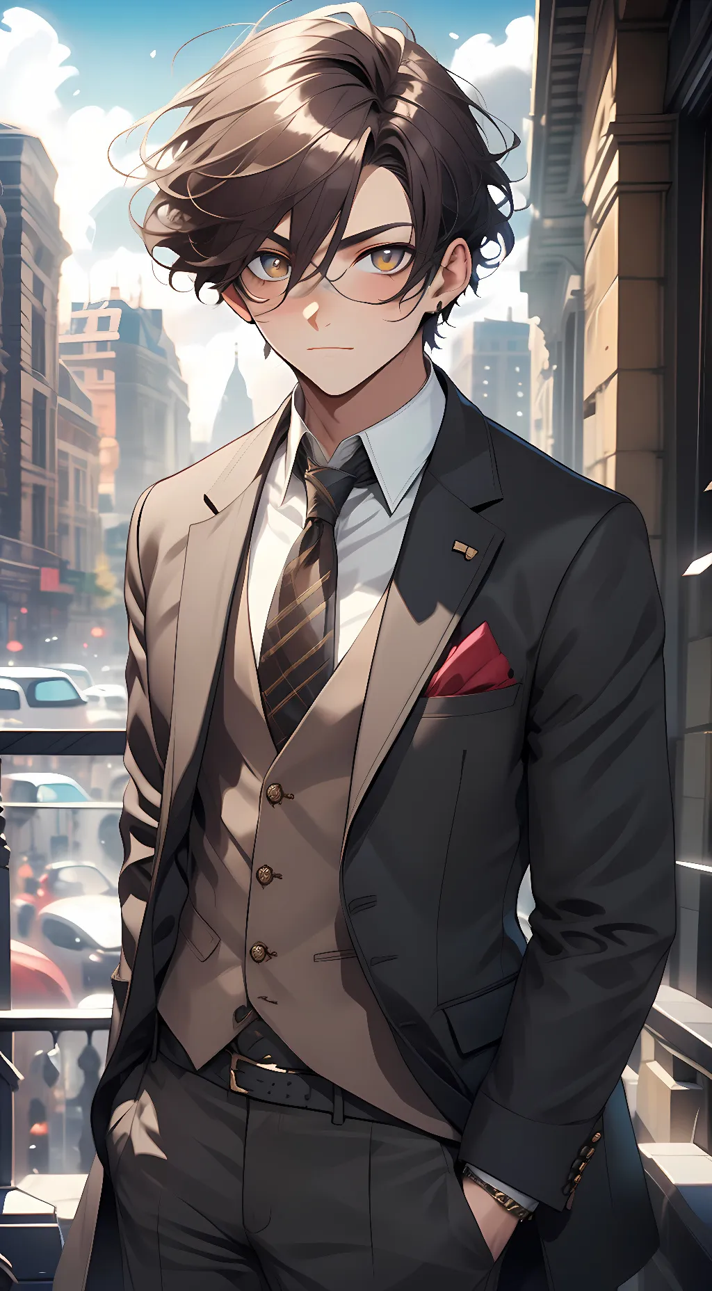 ai character: Brian background