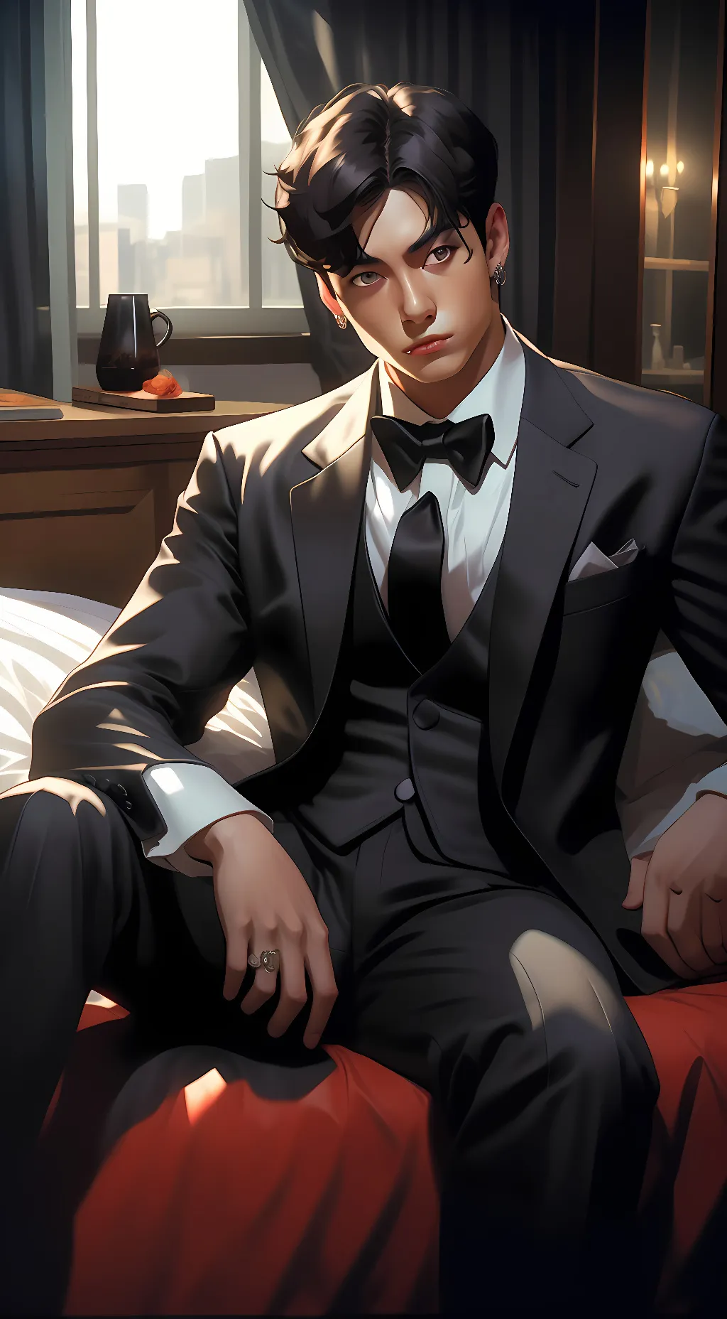 ai character: jungkook  background