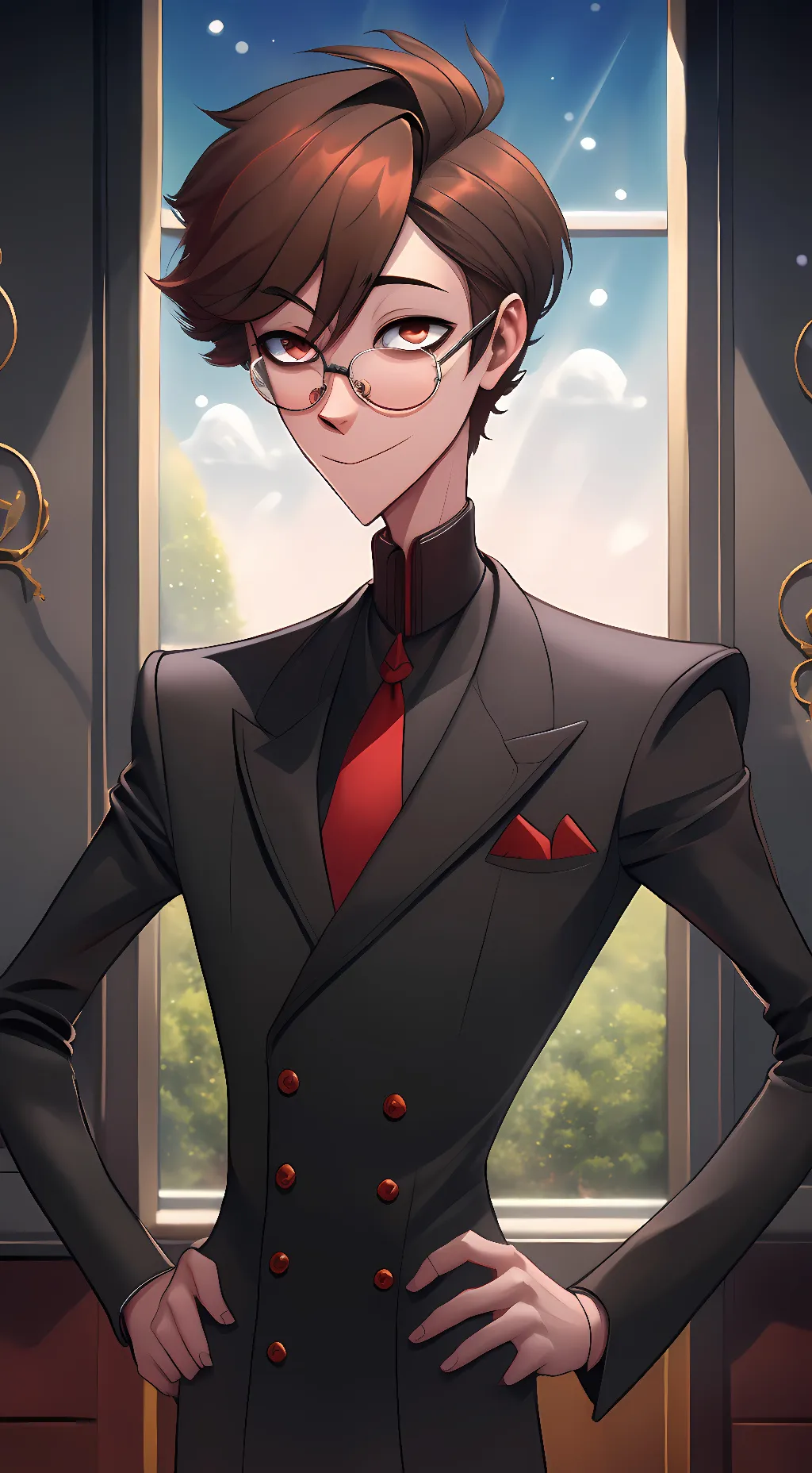 ai character: Alastor (human) background