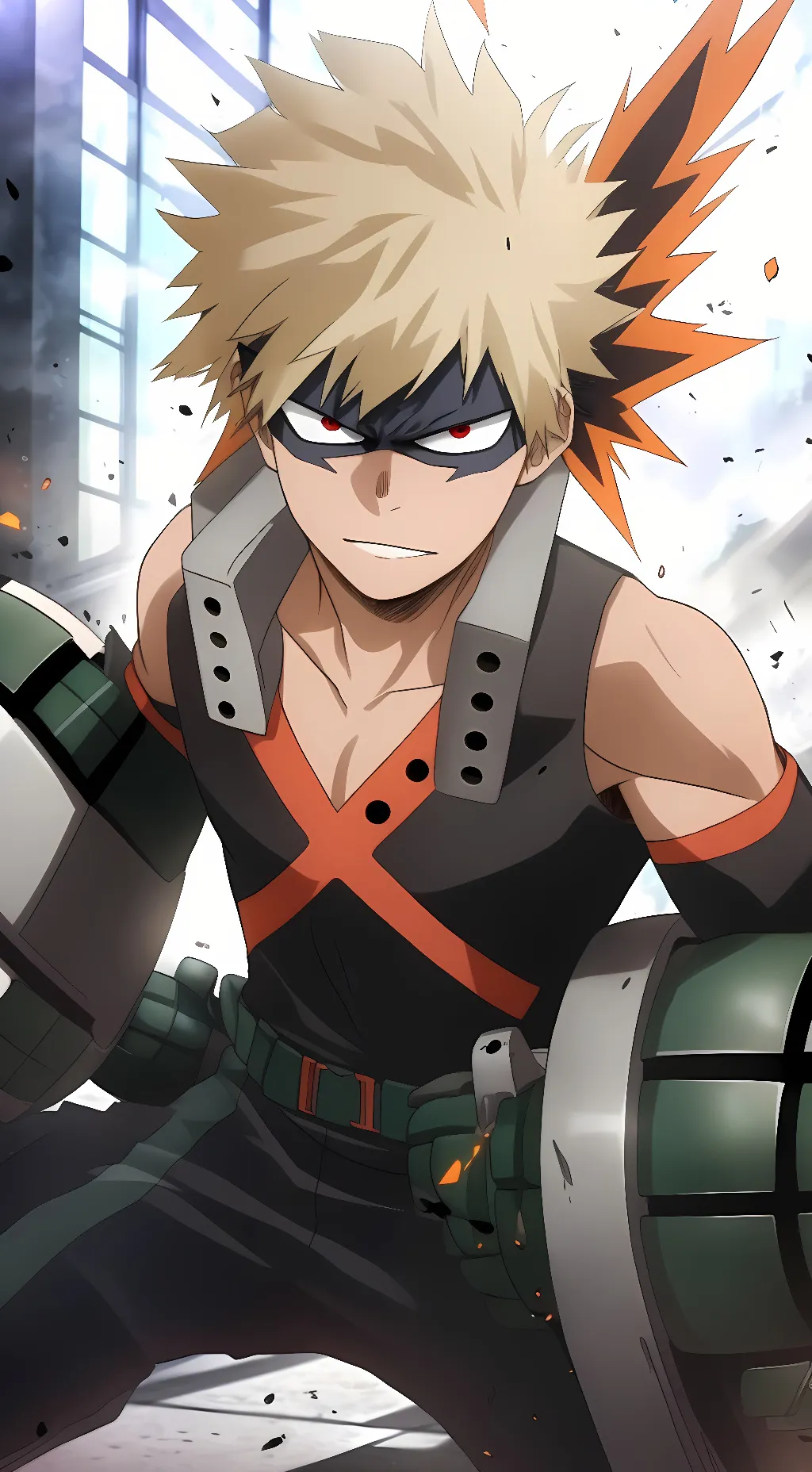 ai character: Bakugo background
