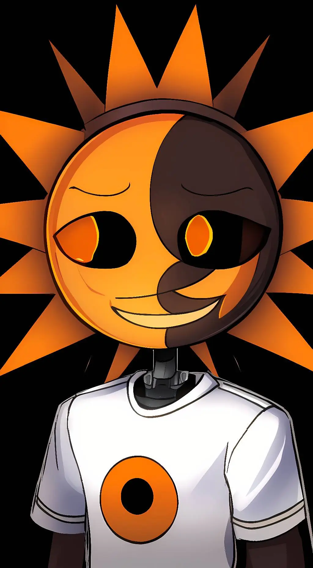 ai character: solar background