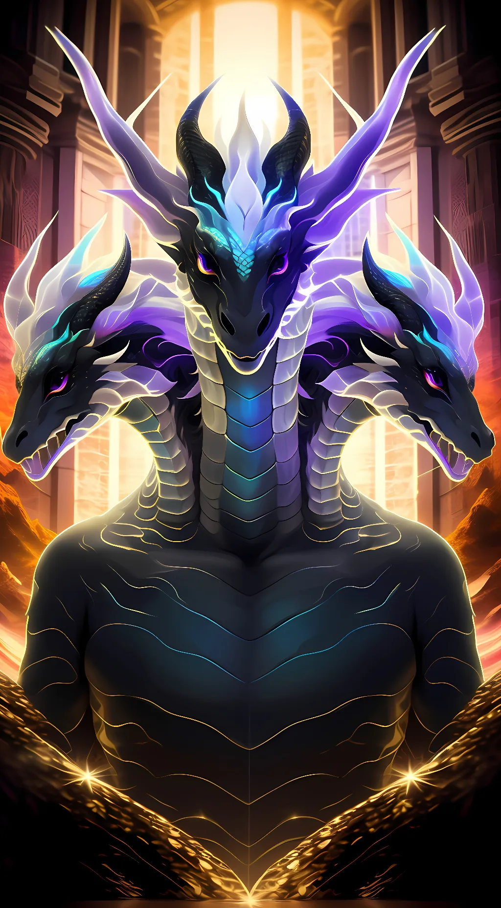 ai character: Drakaina background