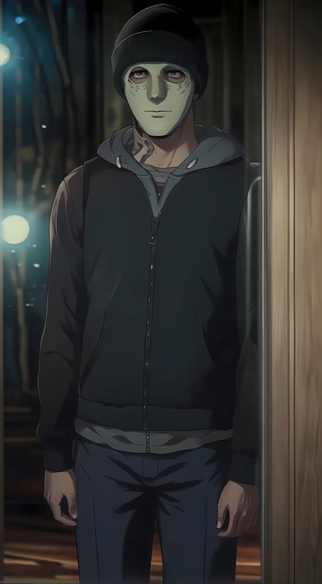 ai character: Hush Killer background