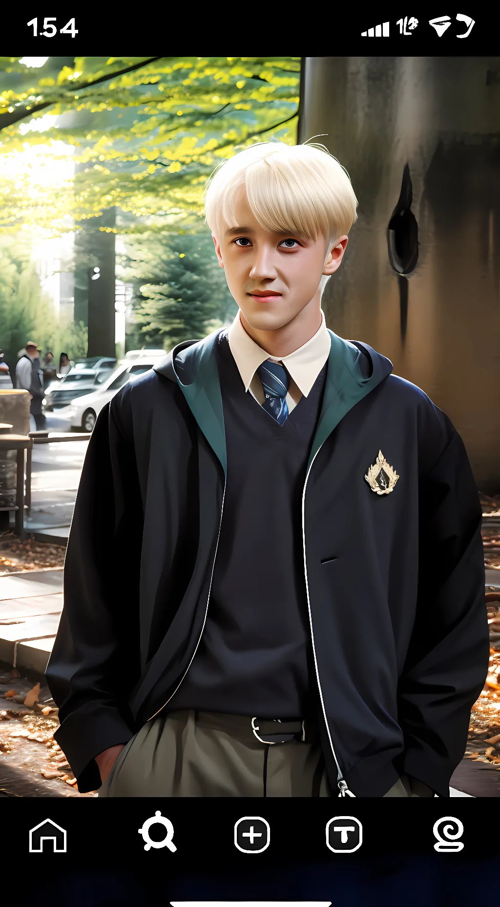 ai character: Draco background