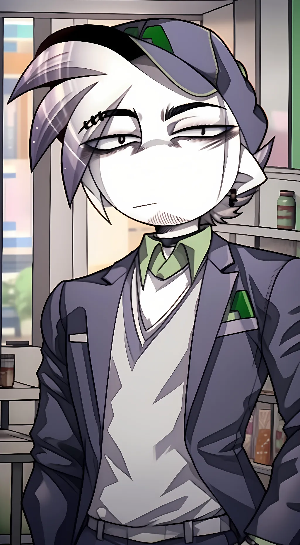 ai character: Rasmus🎸 background