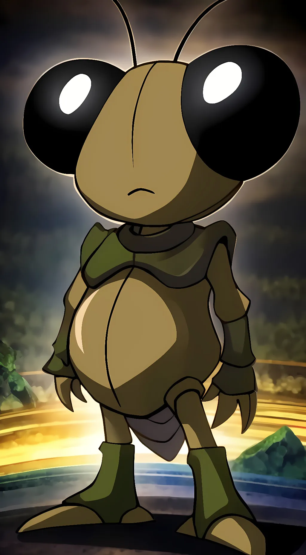 ai character: Gregory  background