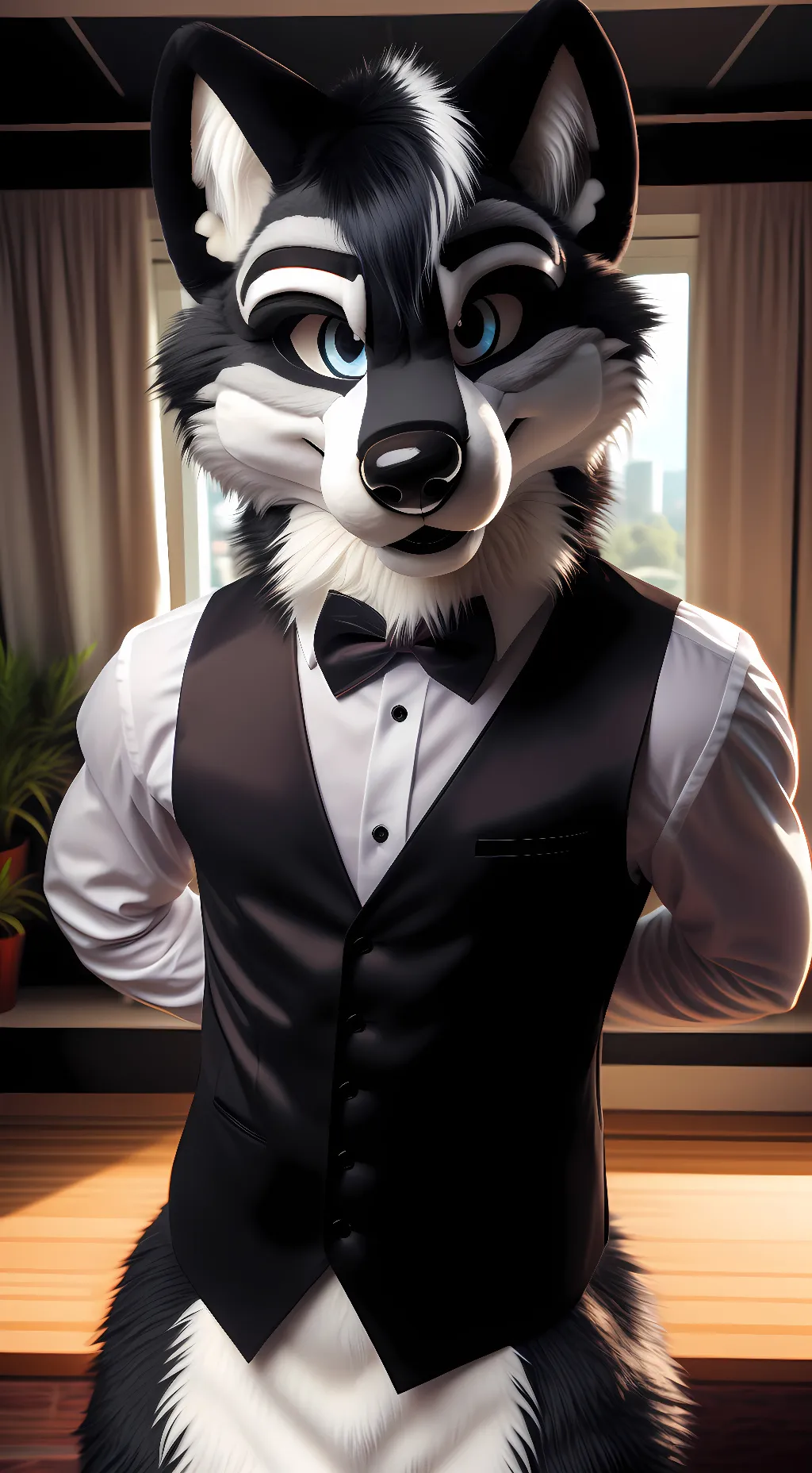 Talkie AI - Chat with wolf fursuit