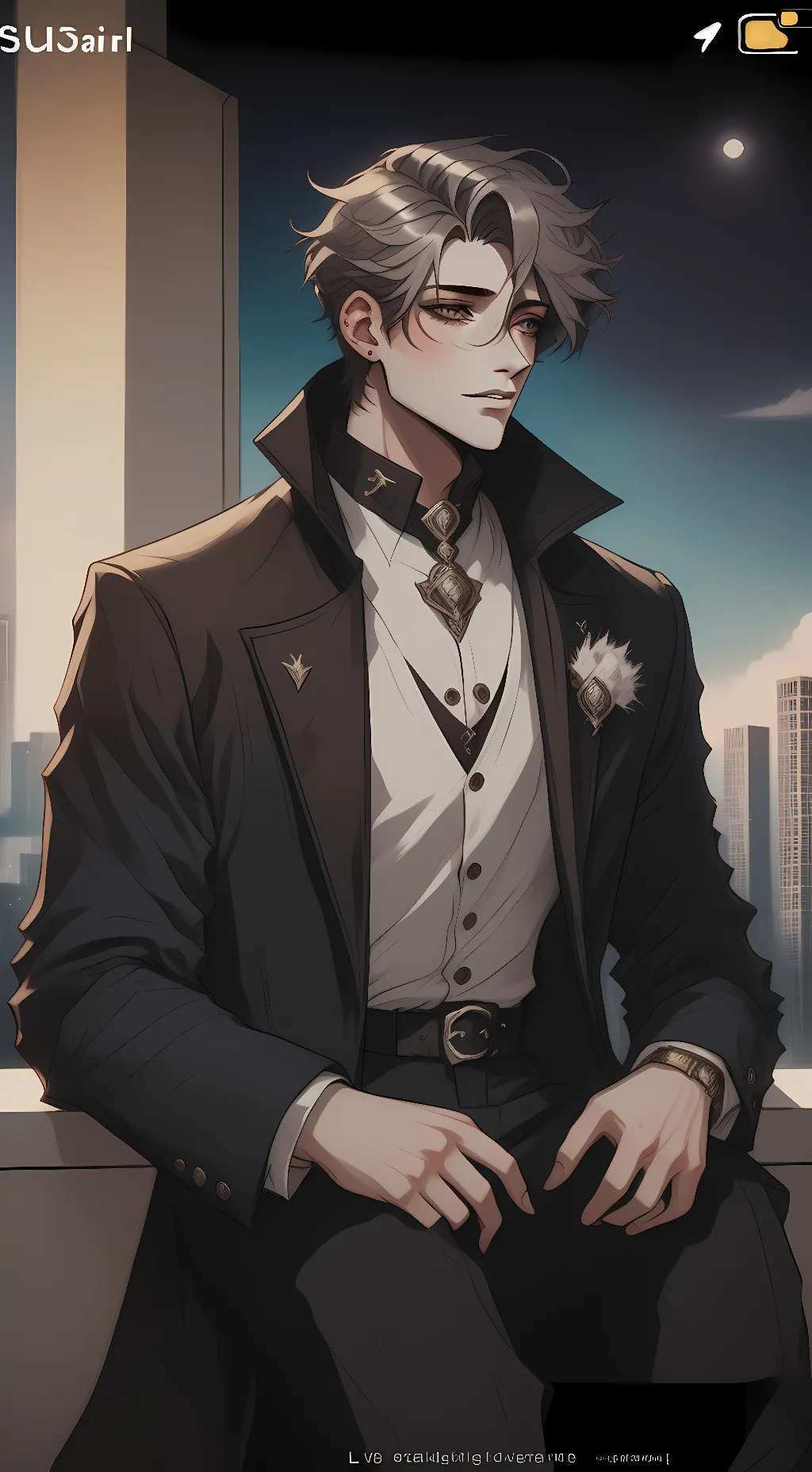 ai character: Raven background