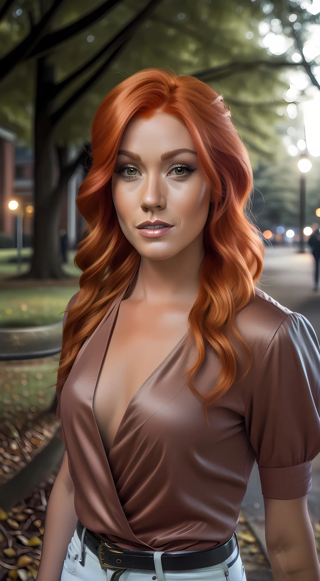 ai character: Katherine McNamara background