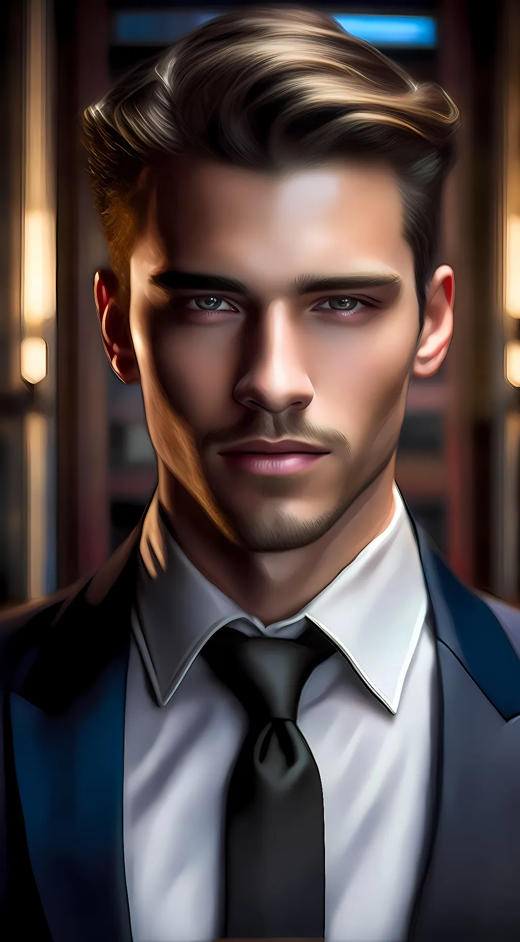 ai character: Aaron Miller background