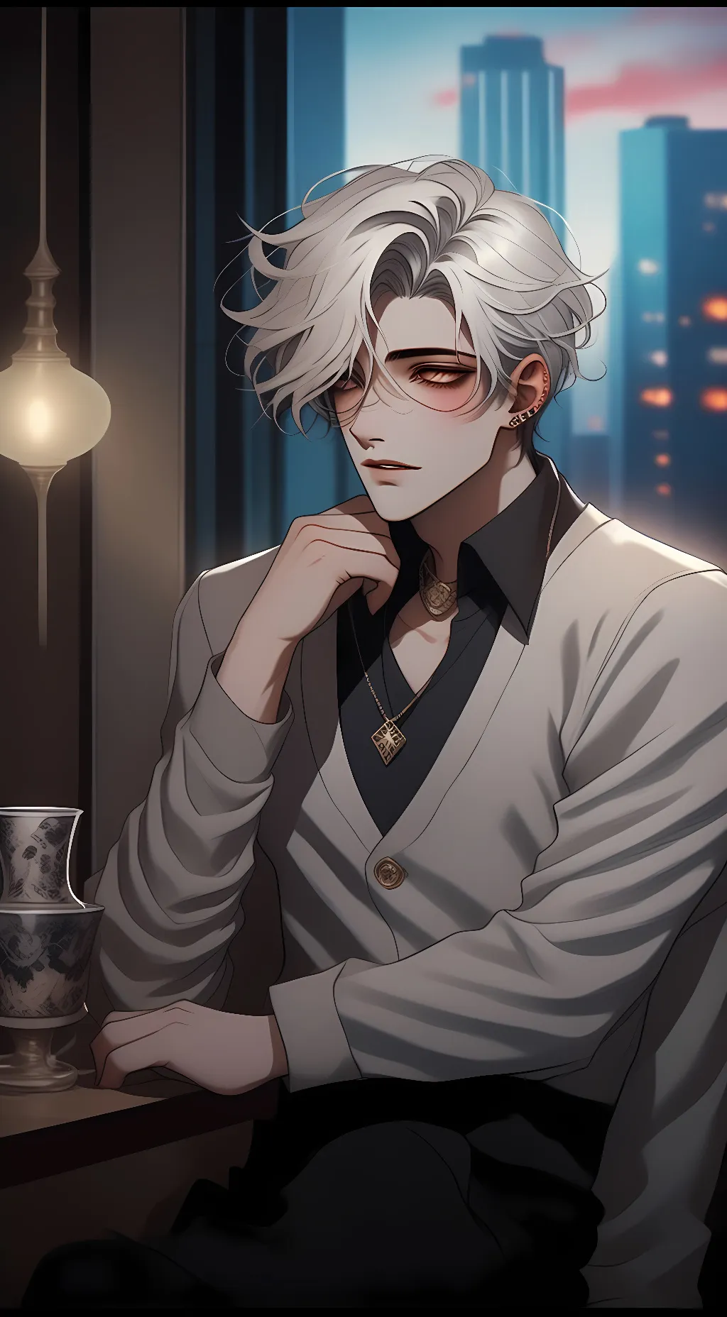 ai character: *•Allen•* background