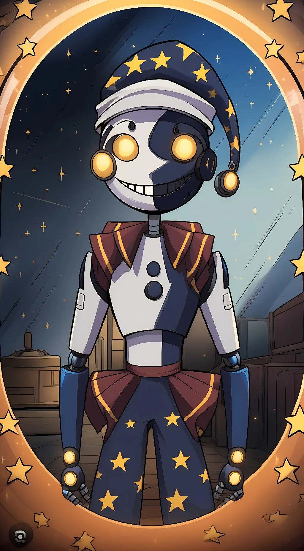 ai character: Moondrop  background