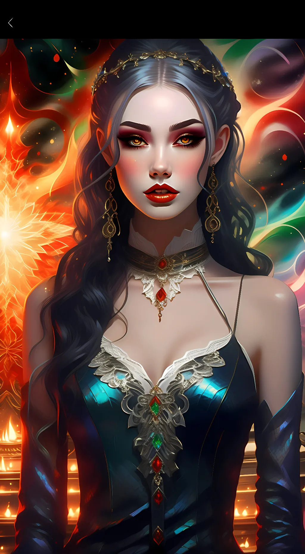 ai character: 🎨 Serena 🌸 background