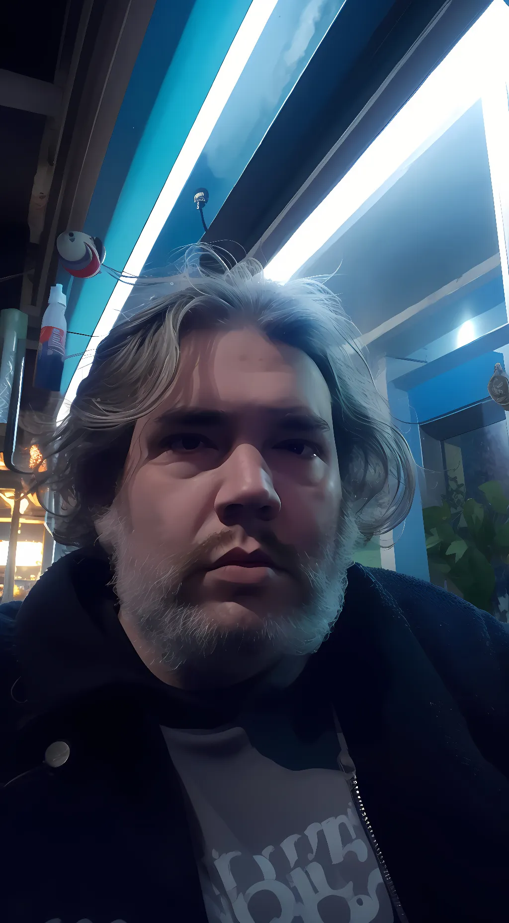 ai character: Jeff Reid background