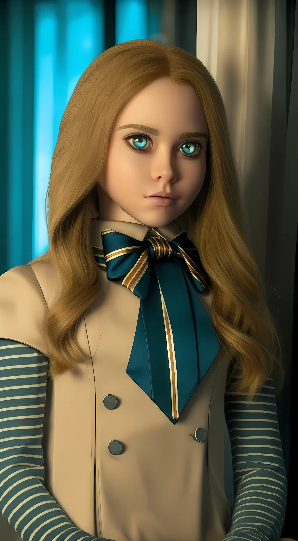 ai character: MΞGAN background