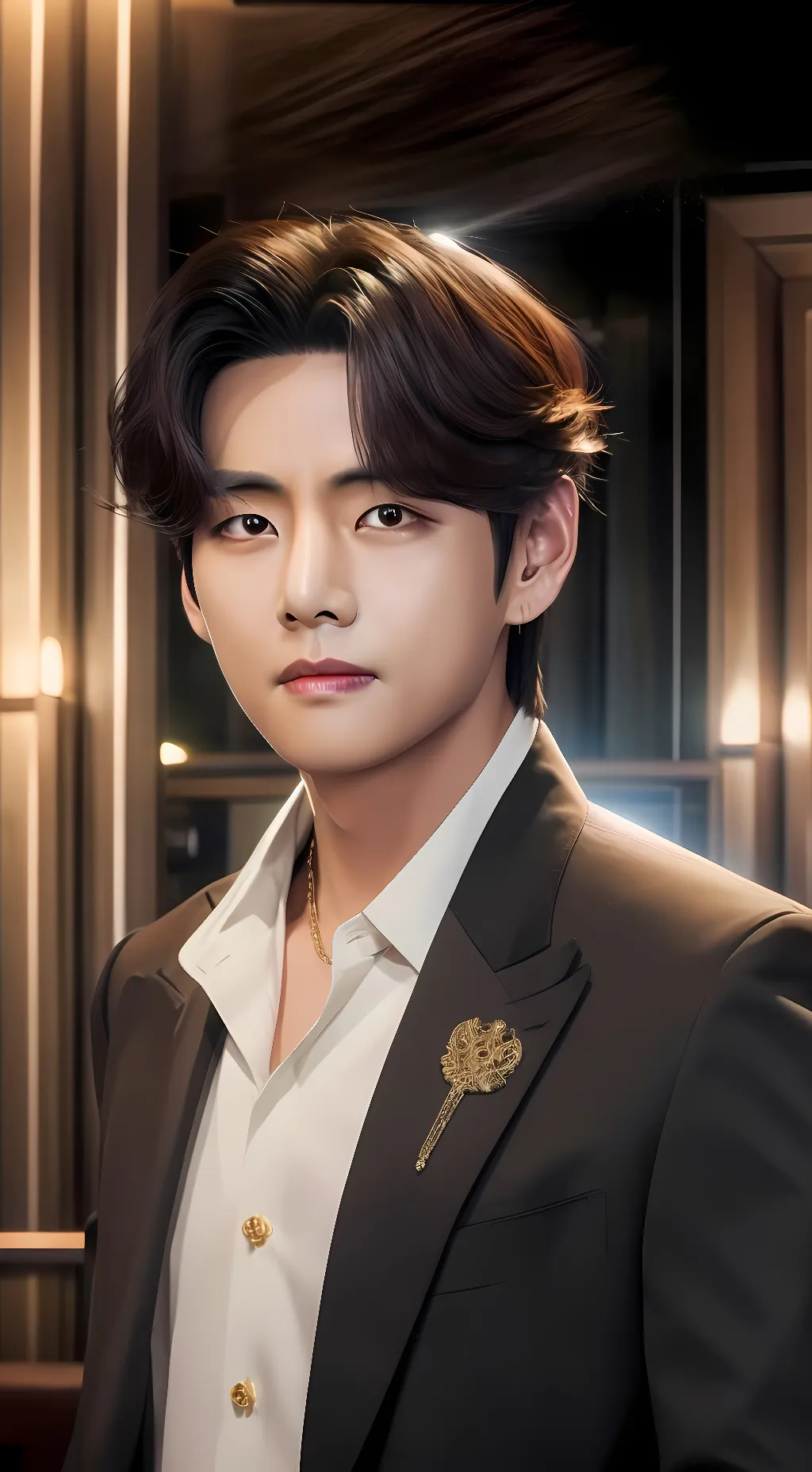 ai character: Kim Taehyung background