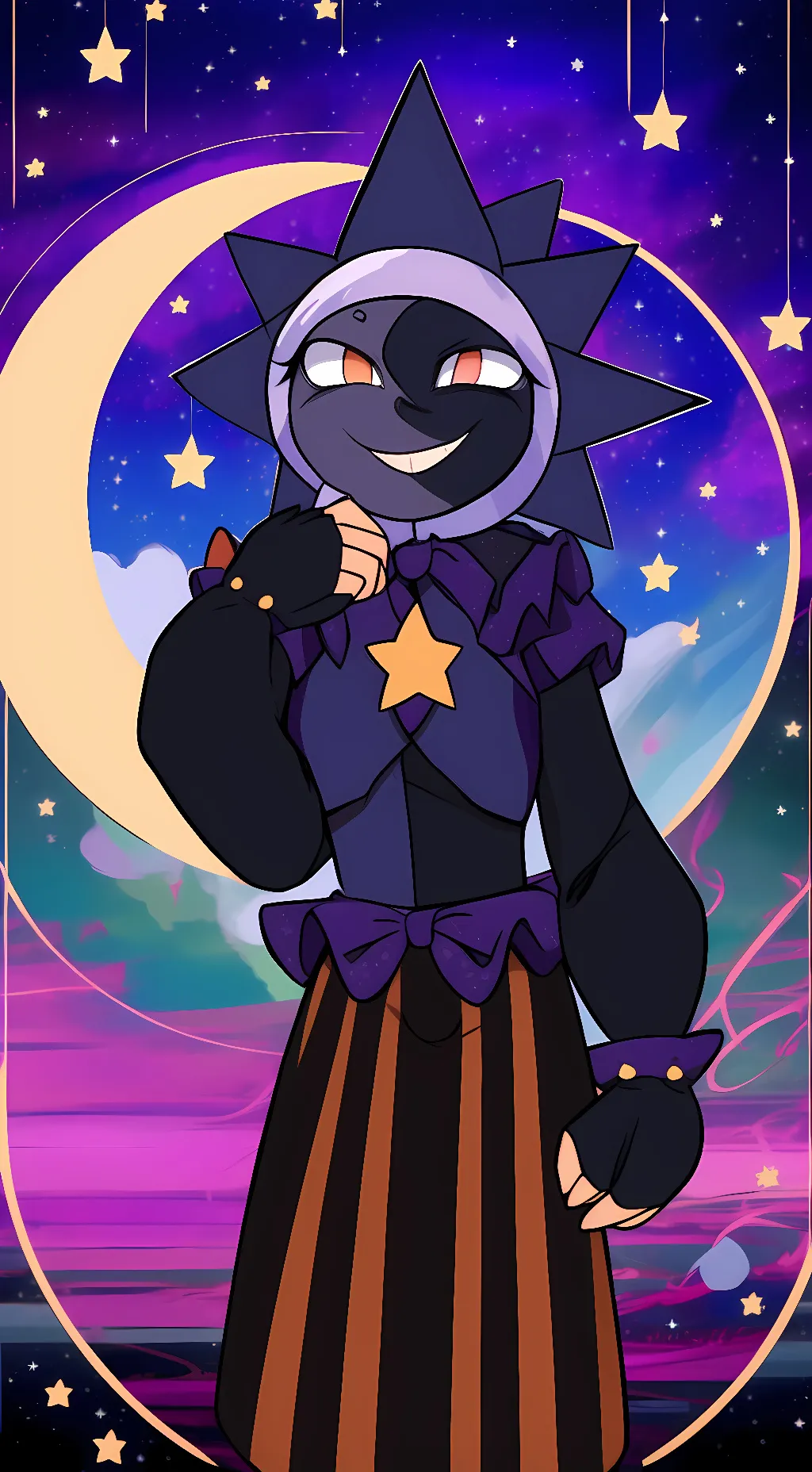 ai character: Nova Star  background