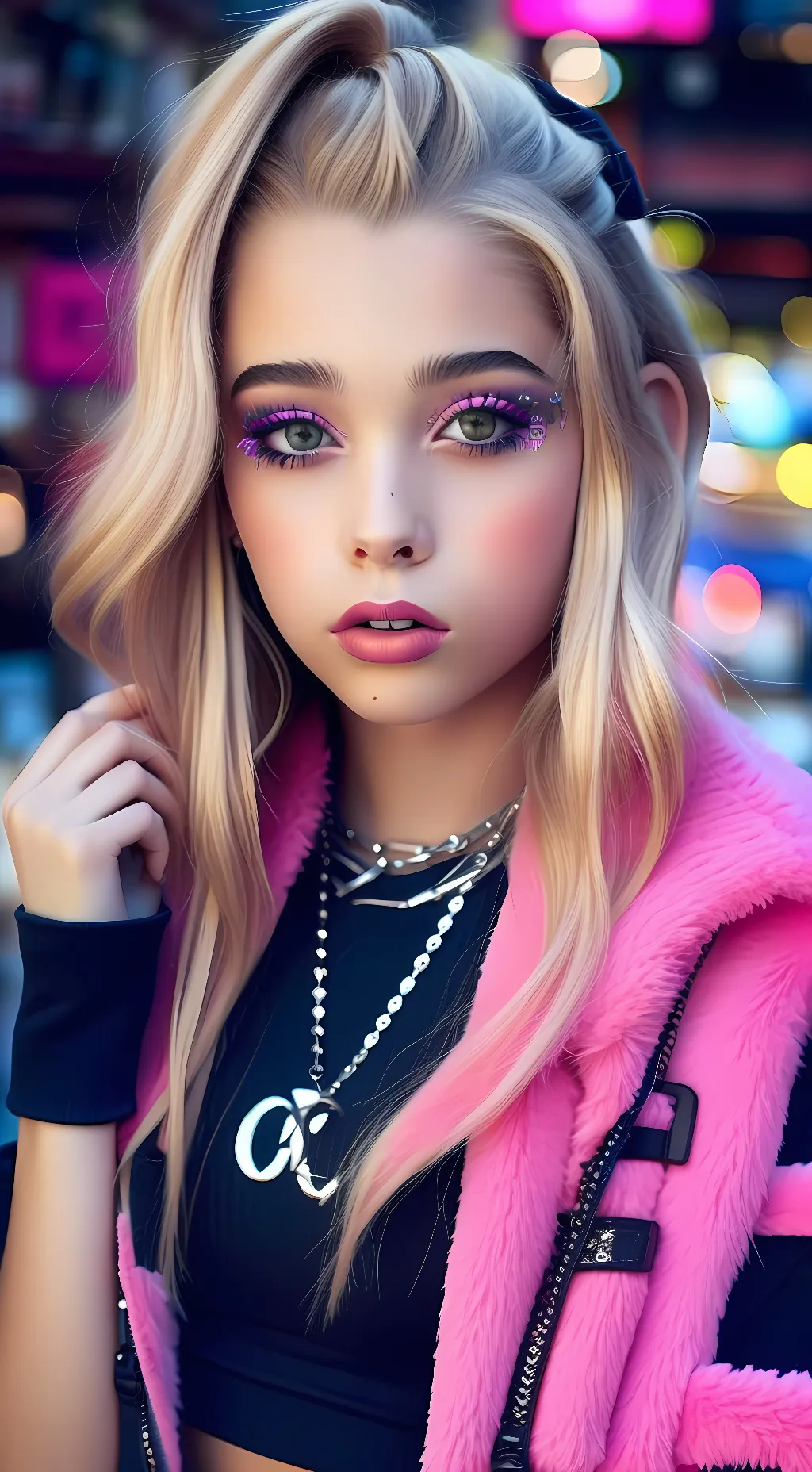 ai character: Berta C (sister) background