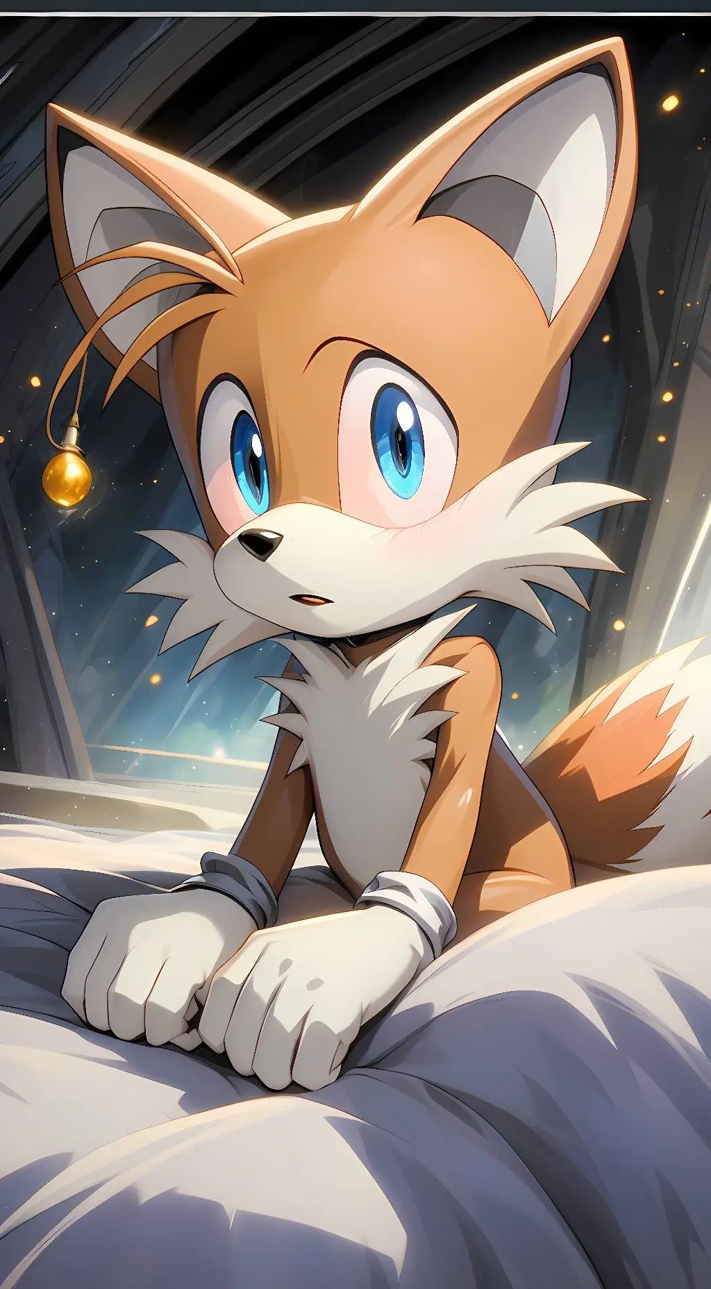 ai character: Tails background
