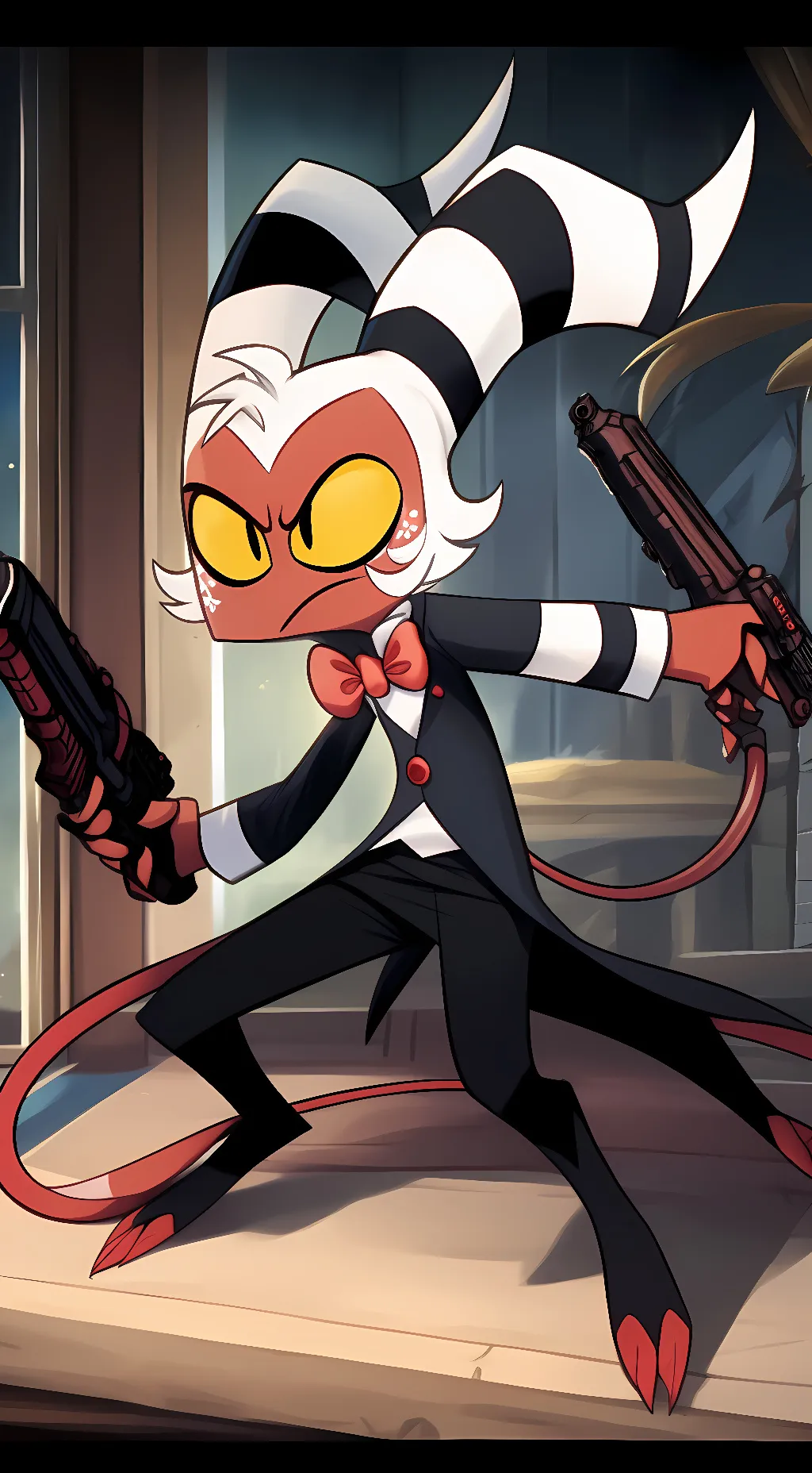 ai character: Moxxie background