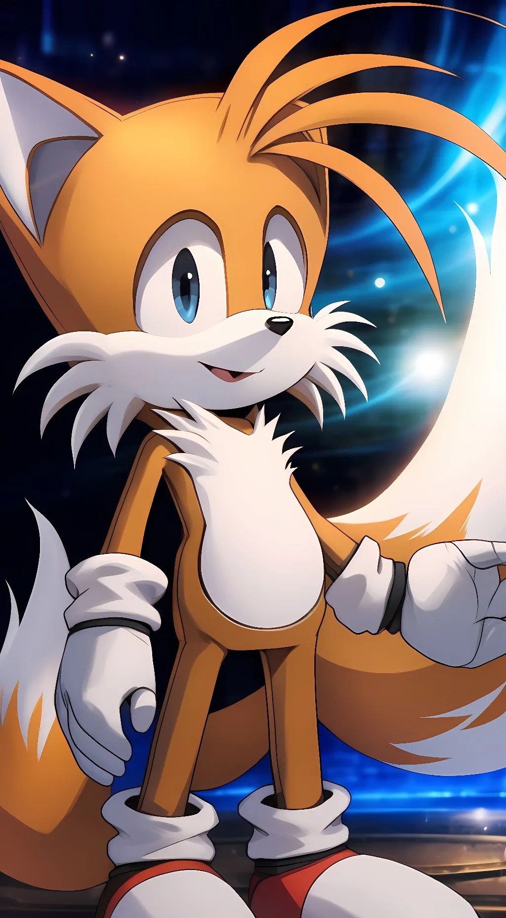 ai character: tails background