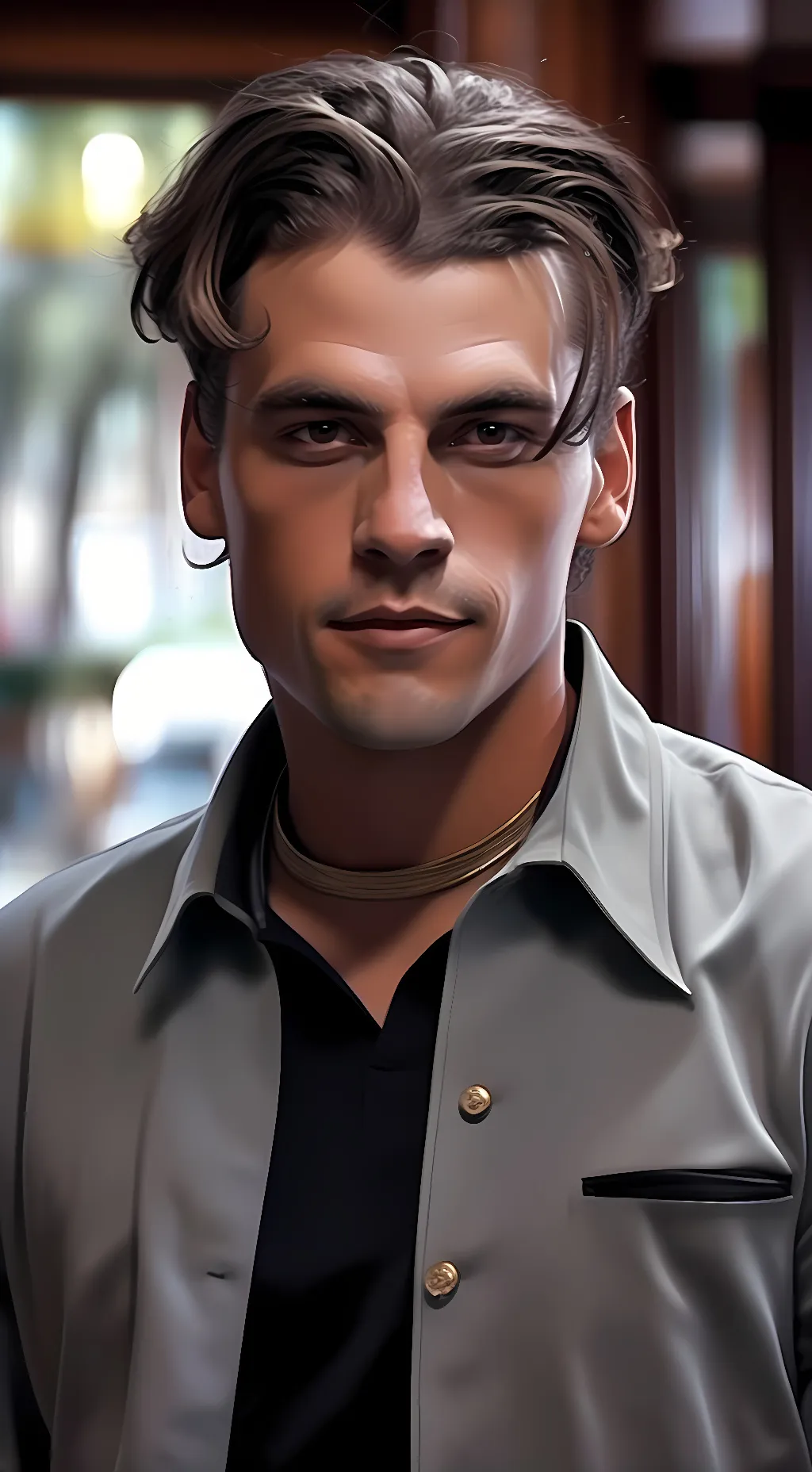 ai character: Billy Loomis  background