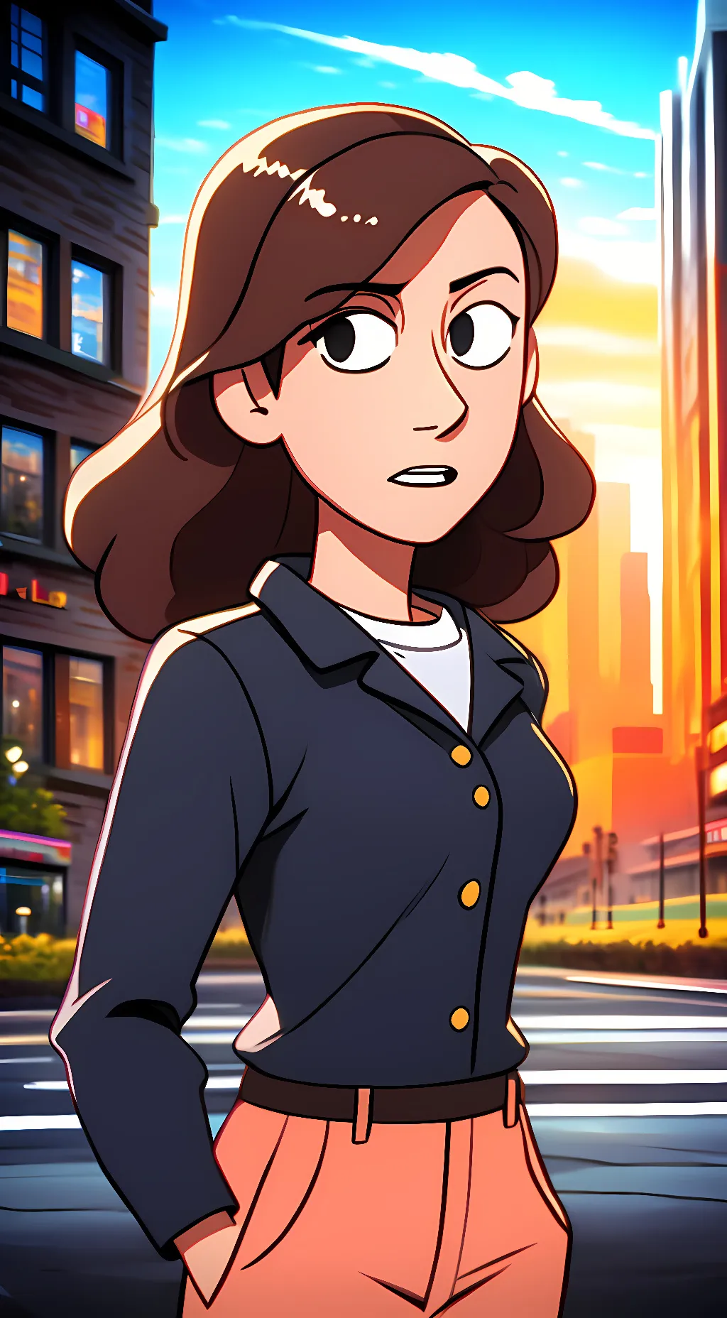 ai character: hilda and shizz OU background