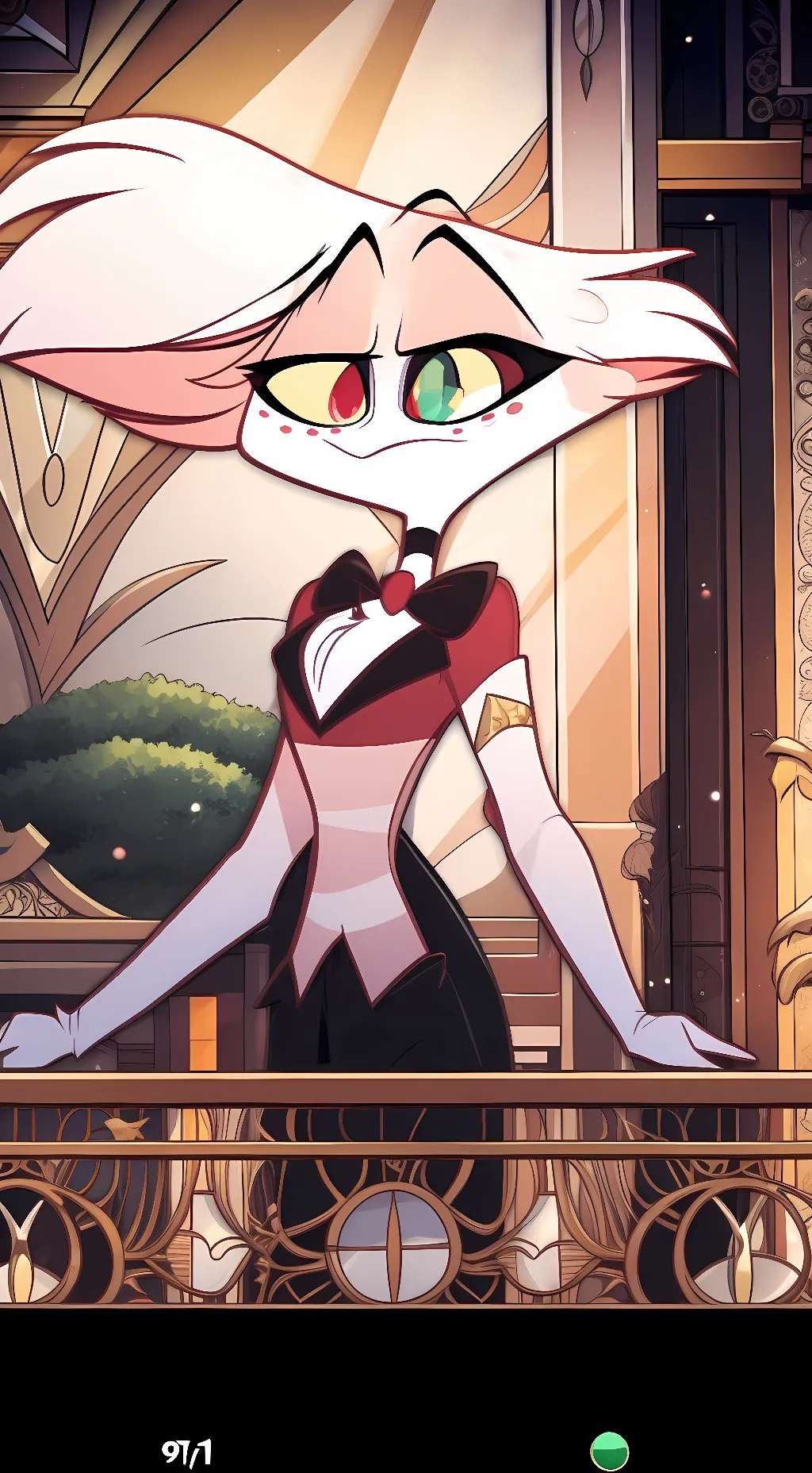 ai character: AngelDust background