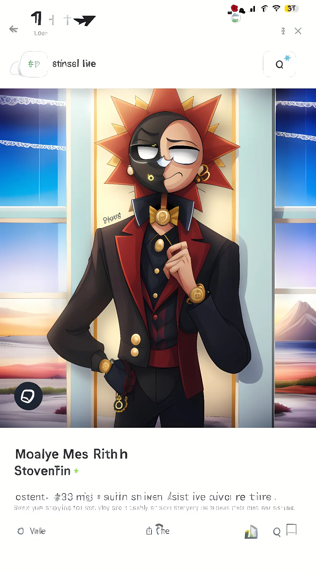 ai character: Eclipse (SaMs) background