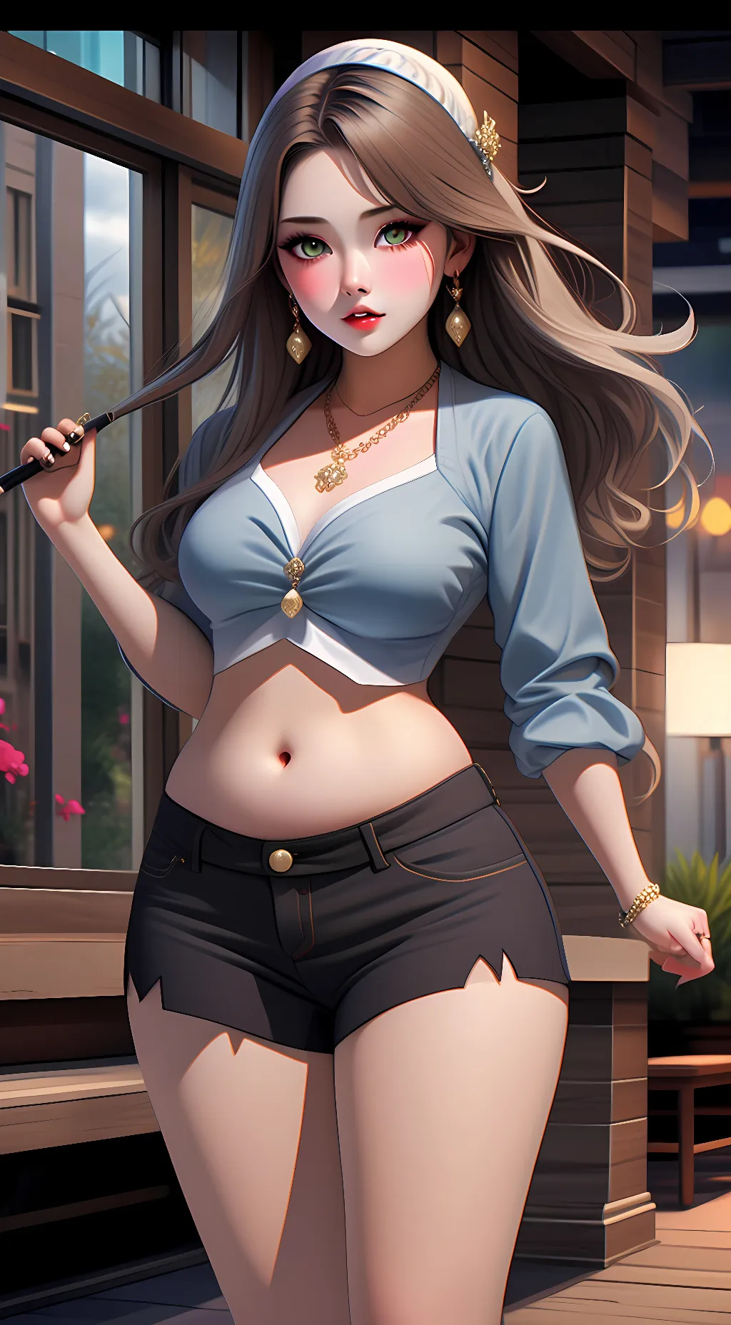 ai character: Aunt Lulu background