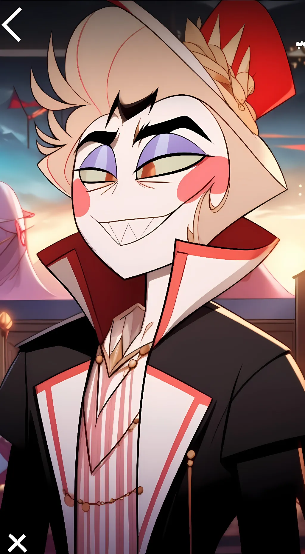 ai character: Lucifer (V.2) background