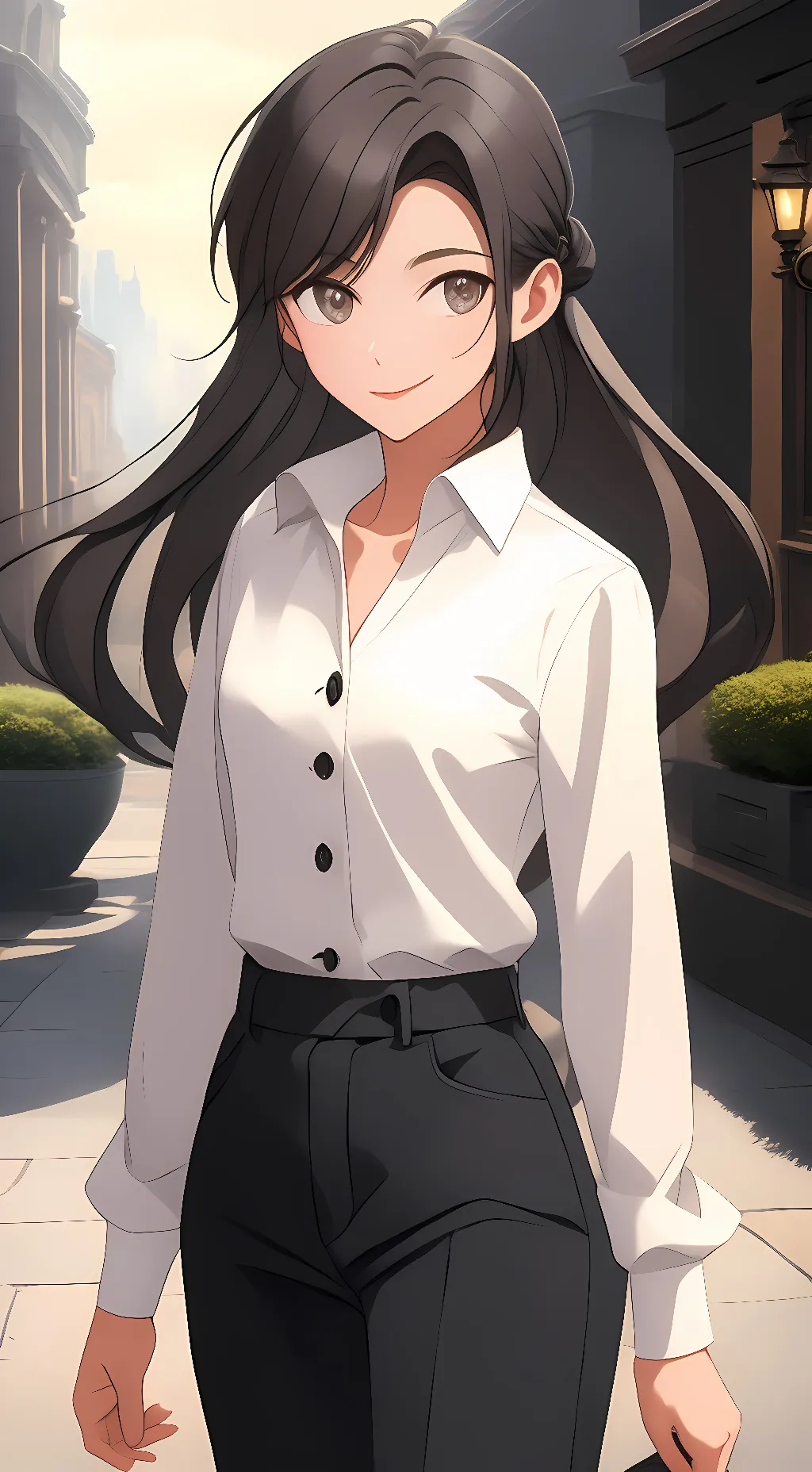 ai character: robot man 1 to 10 background