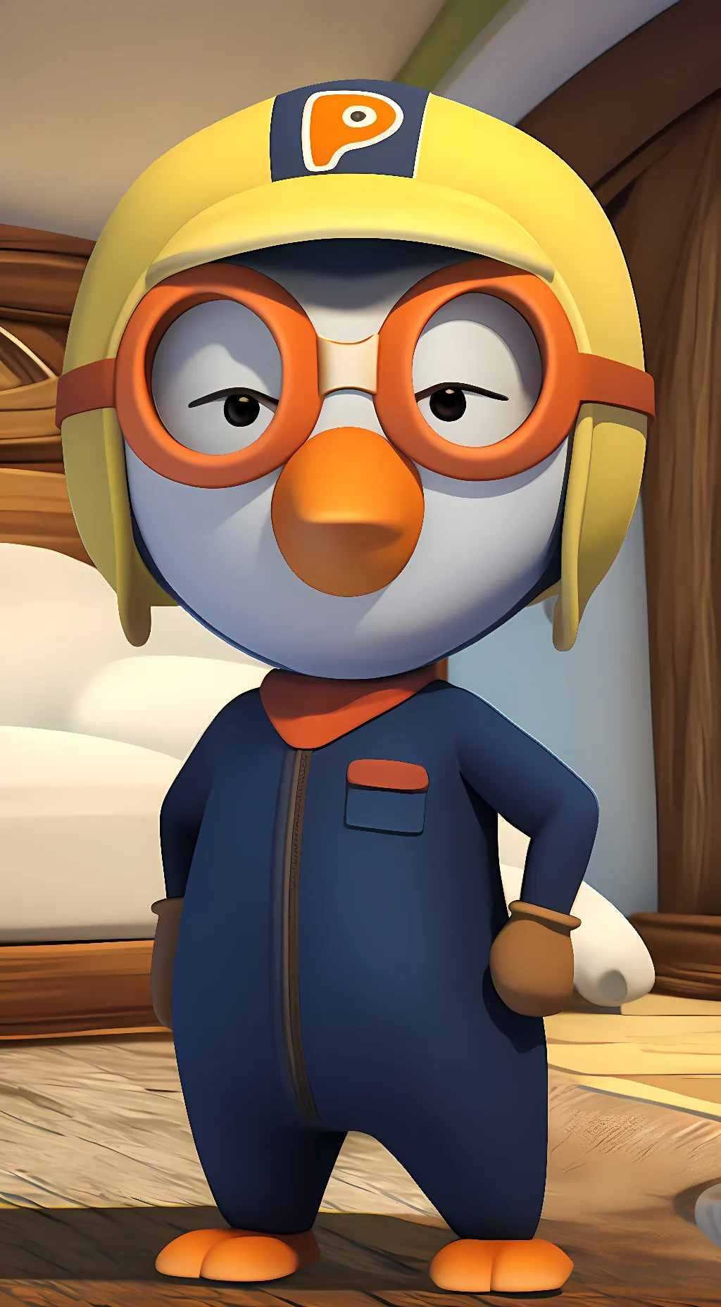 ai character: Pororo background