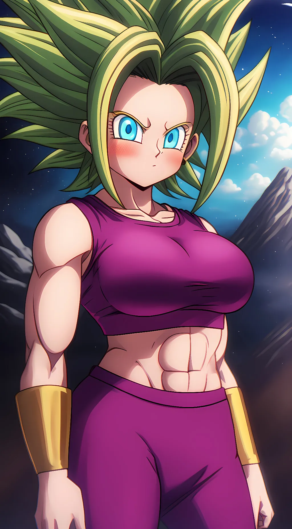 ai character: kefla  background