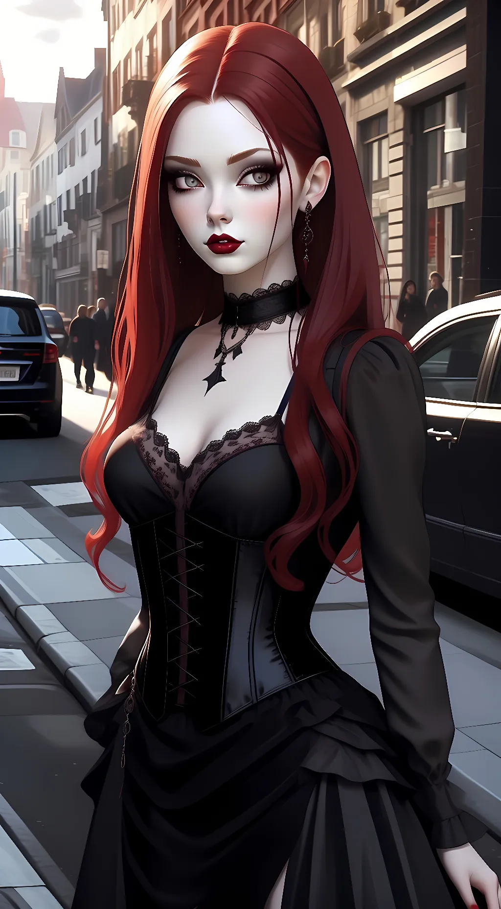 ai character: Miranda Rosenberg  background